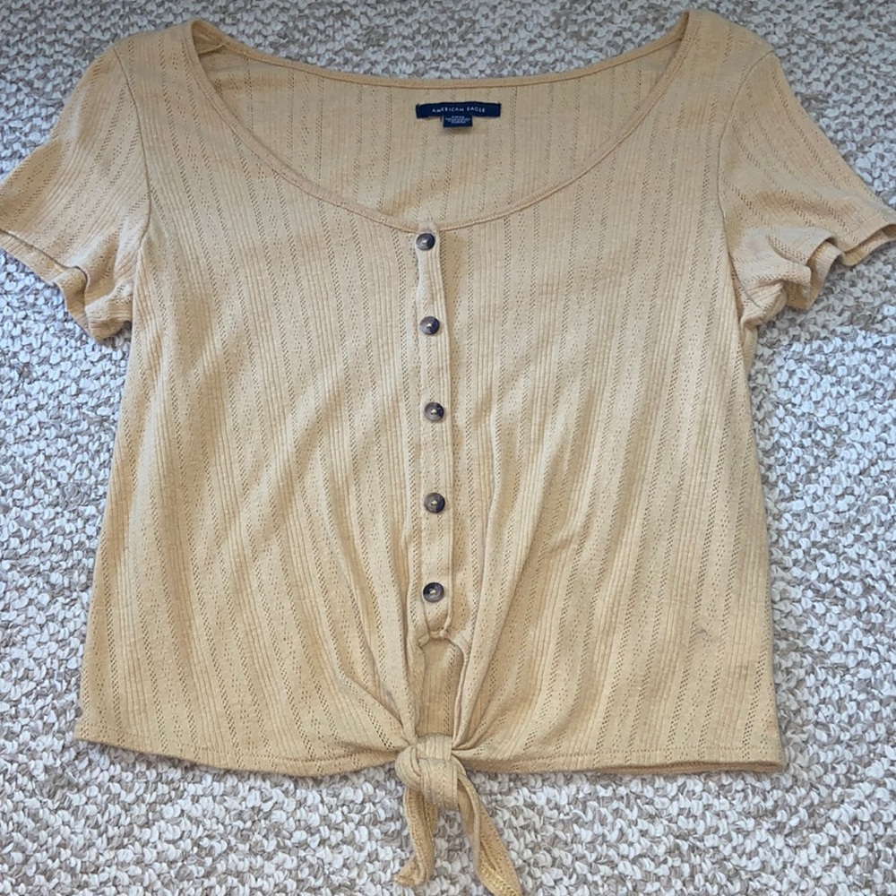 Cropped Short Sleeve